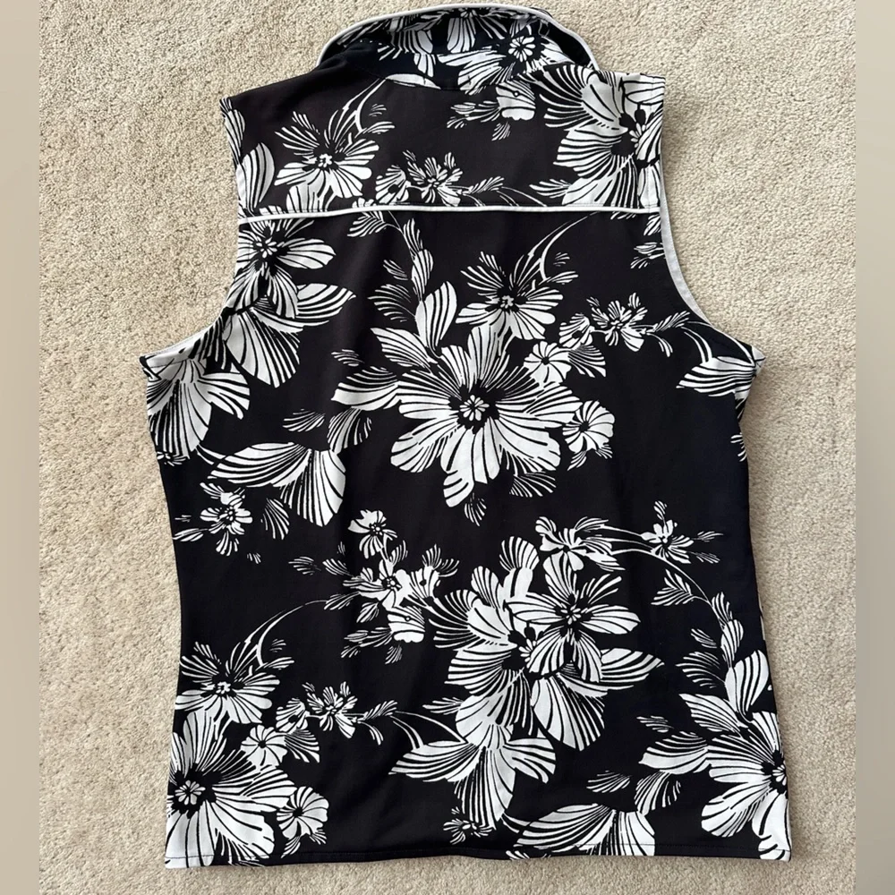 Izod Black and Gray Patterned Shirt - Picture 5 of 6